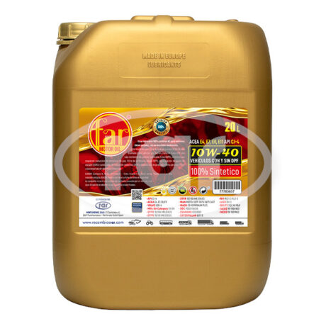 ACEITE 10W40 SINTETICO 20L ACEITE 10W40 SINTETICO 20L